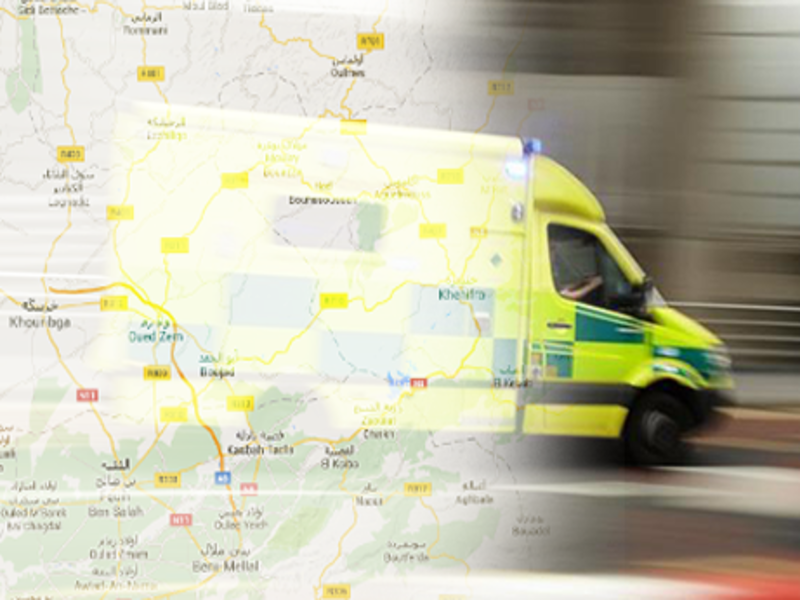Géolocalisation ambulance